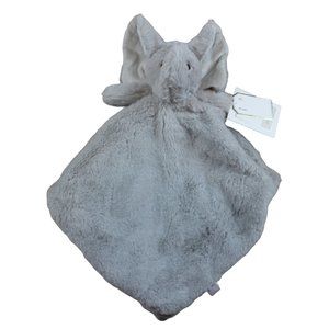 Land of Dreams Gray Plush Elephant Baby Security Blanket Lovey Oversized NWT HTF